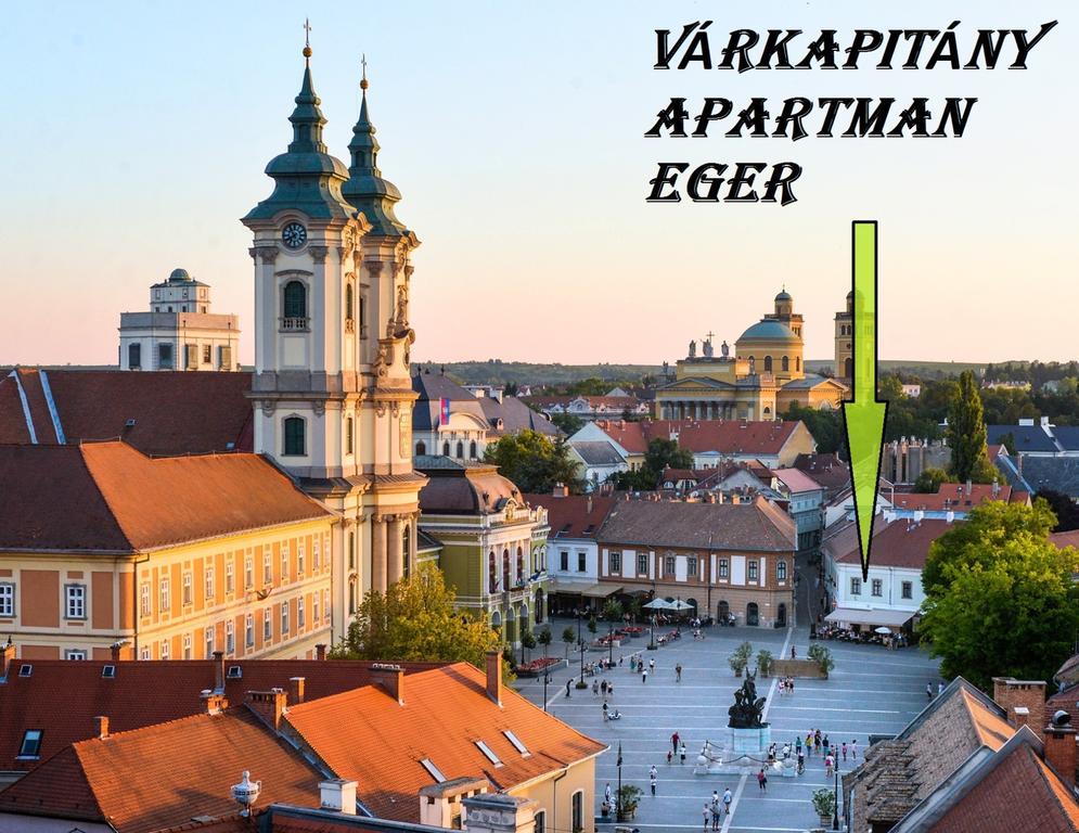 Varkapitany Apartman Eger Ngoại thất bức ảnh